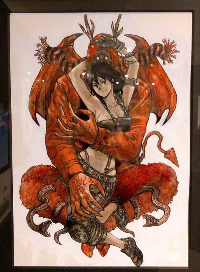 ドロヘドロ展　キャンパスアート　ドロヘドロ　キャンパスボード