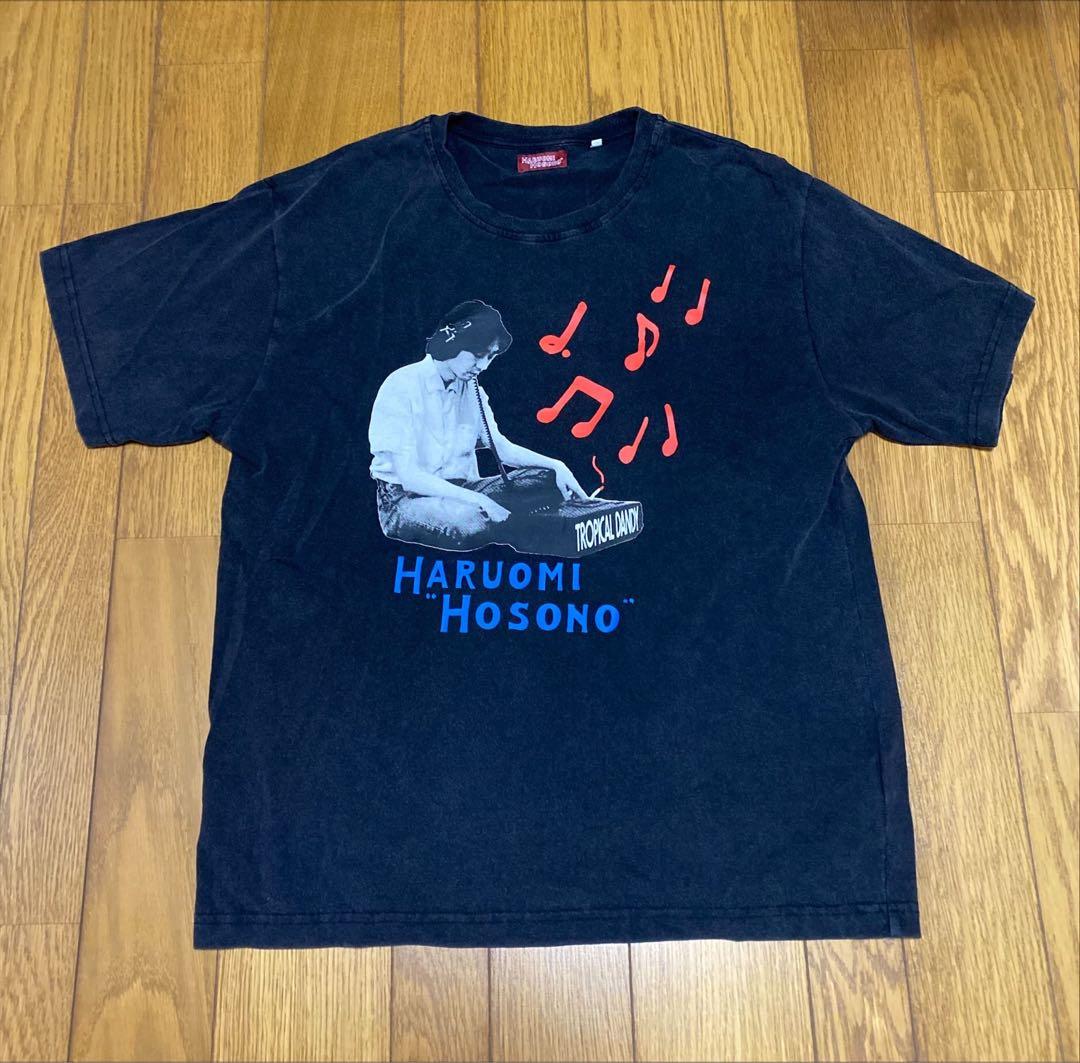 細野晴臣HARUOMI HOSONO Tシャツ Lサイズ 黒