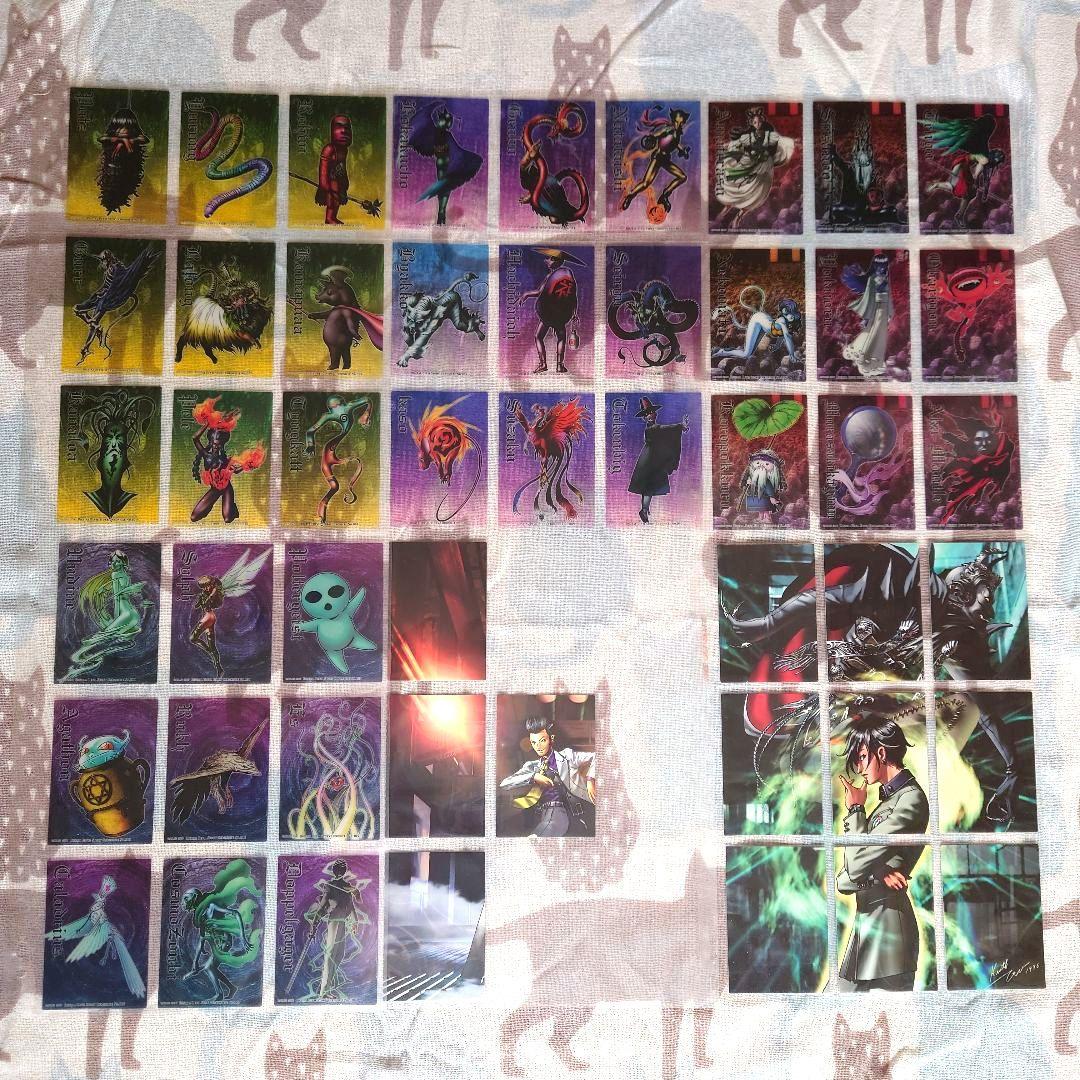 真・女神転生クロニクル　ビジュアルトレーディングカード 約205枚セット