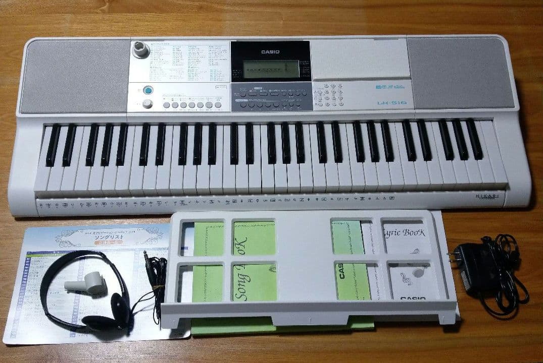 カシオ CASIO LK-516 61鍵盤 電子キーボード 光ナビゲーション