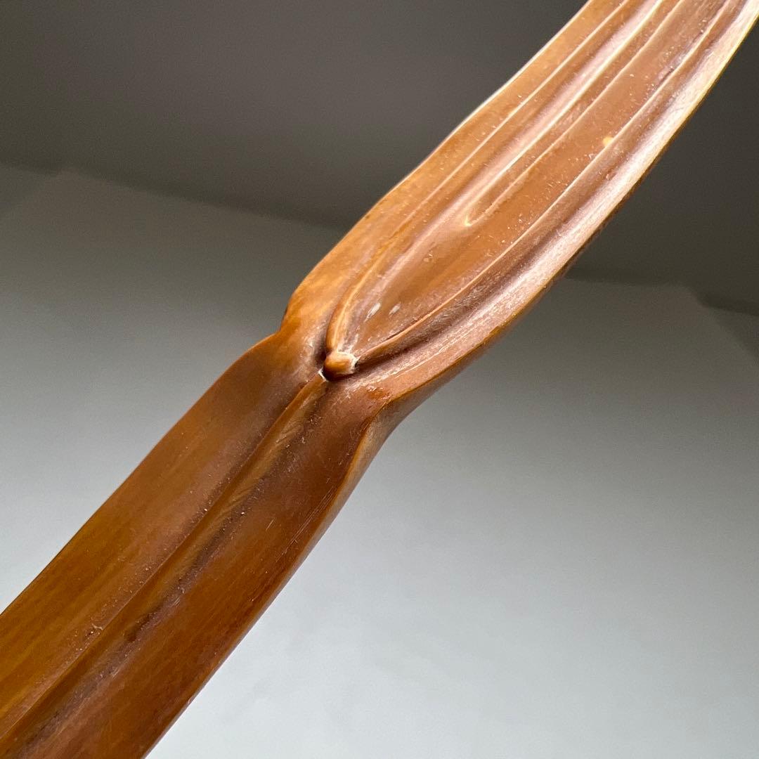 極上彫　極上茶杓　7g 東Y8-0113☆2Fトトチ