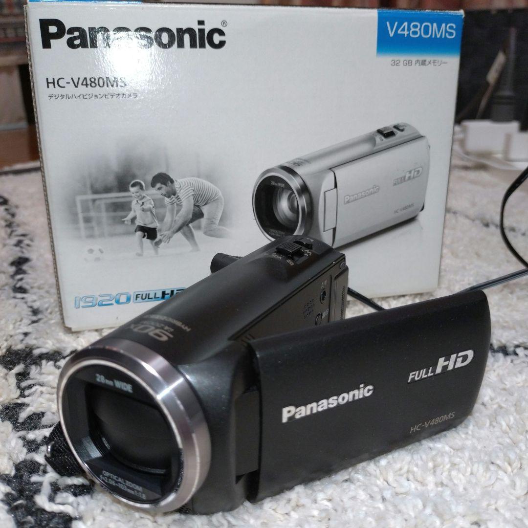 矢*郎様 【美品】Panasonic HC-V480MS ビデオカメラ 本体