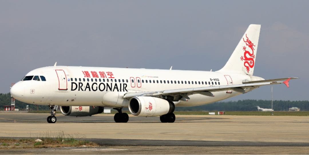 KA ドラゴン航空 Airlinertags B737-200 文字部分カット