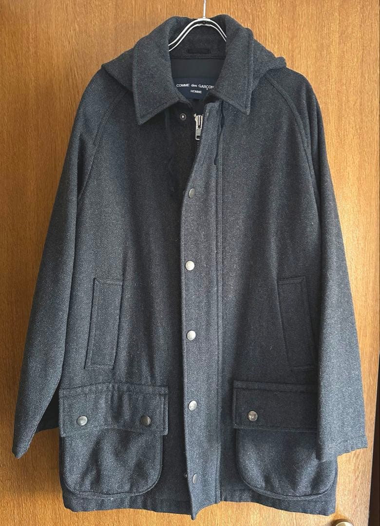 COMME des GARÇONS HOMME フード付きコート