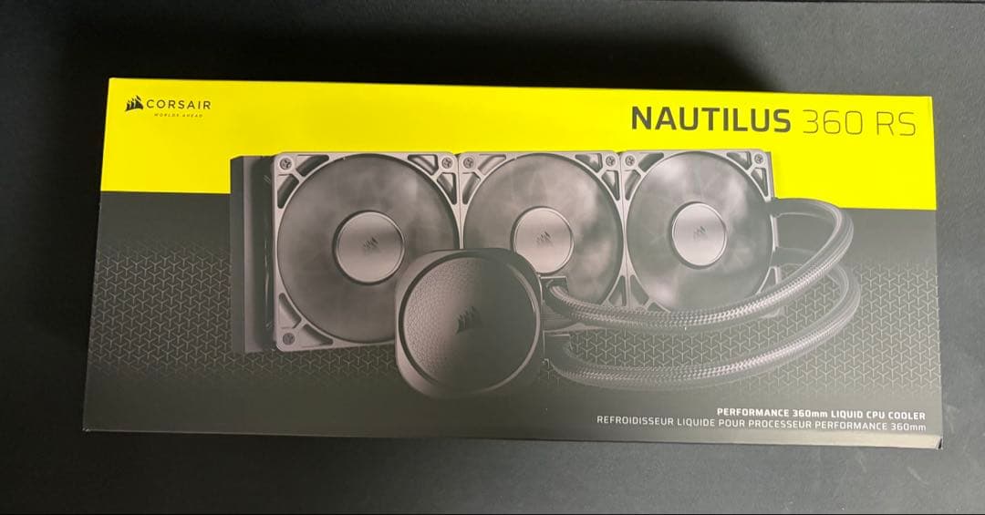 corsair NAUTILUS 360 RS 簡易水冷クーラー