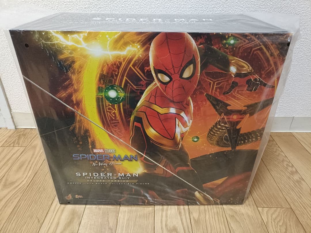 新品お値下不可　ホットトイズスパイダーマン インテグレーテッドスーツ　ボーナス付