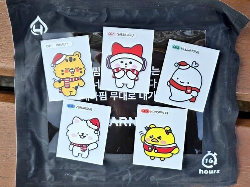 LE SSERAFIM ルセラ KBS 歌謡大祝祭 事前収録 サノク ステッカー