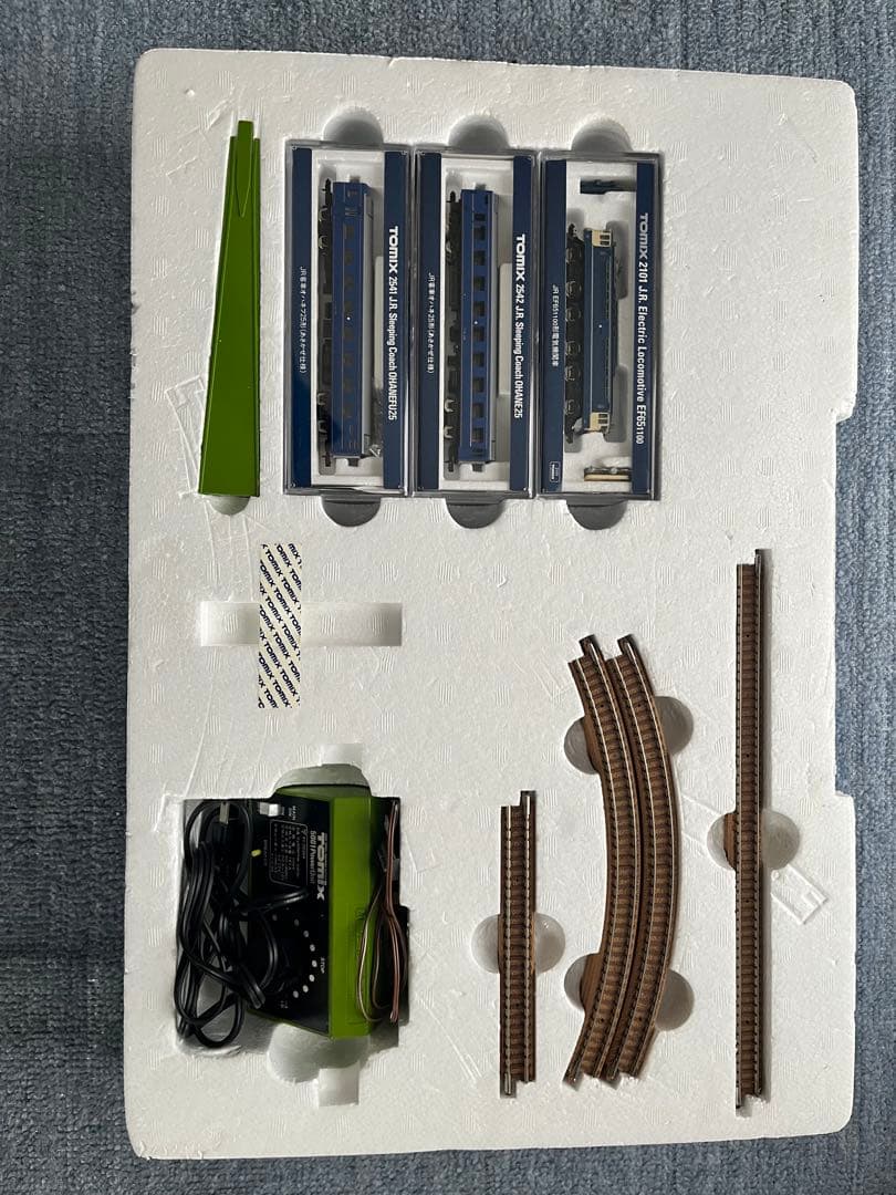 TOMIX Zゲージ EF65100 電気機関車セット