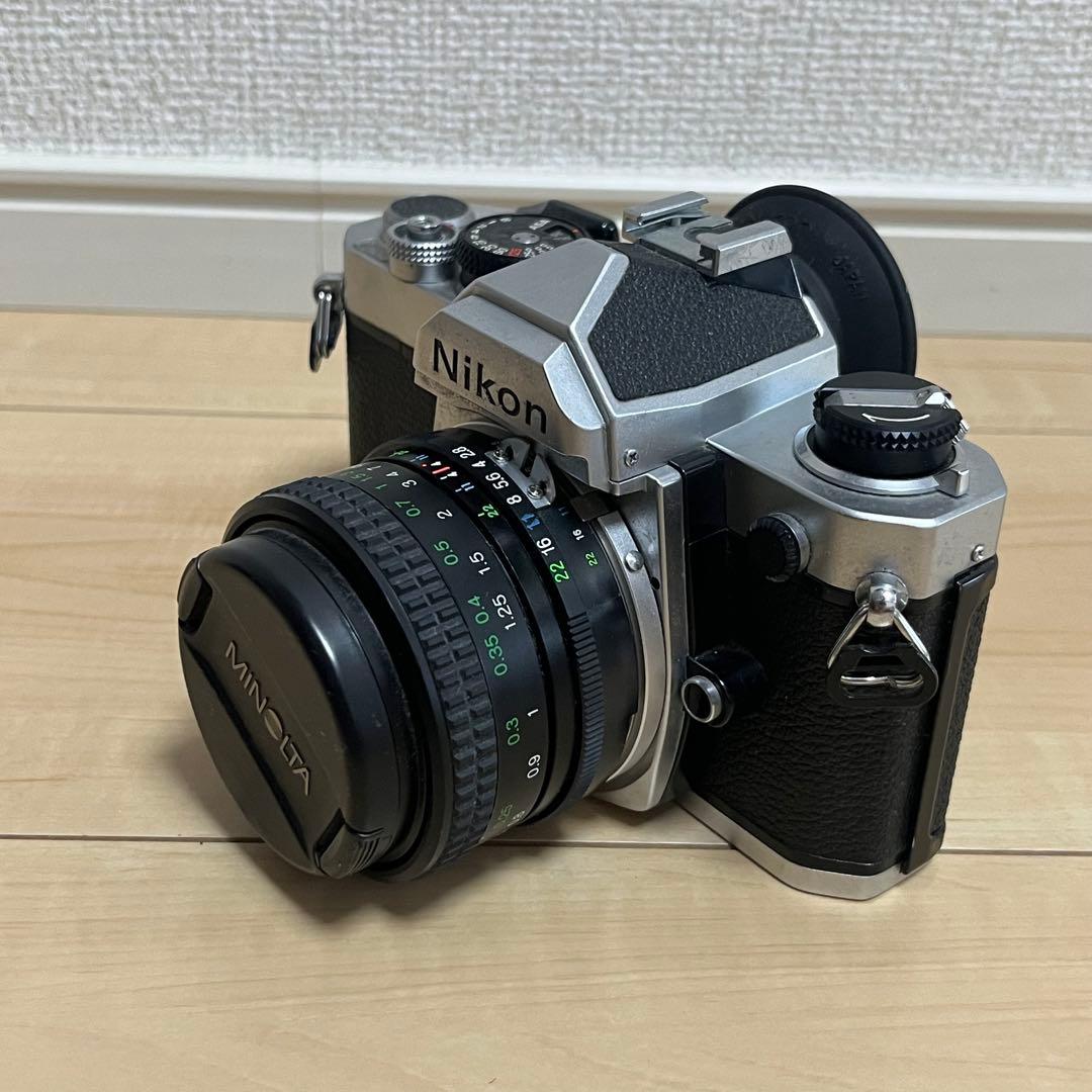 【ニコン＋コシナ】NIKON FE＋Cosina 24mm F2.8 MC