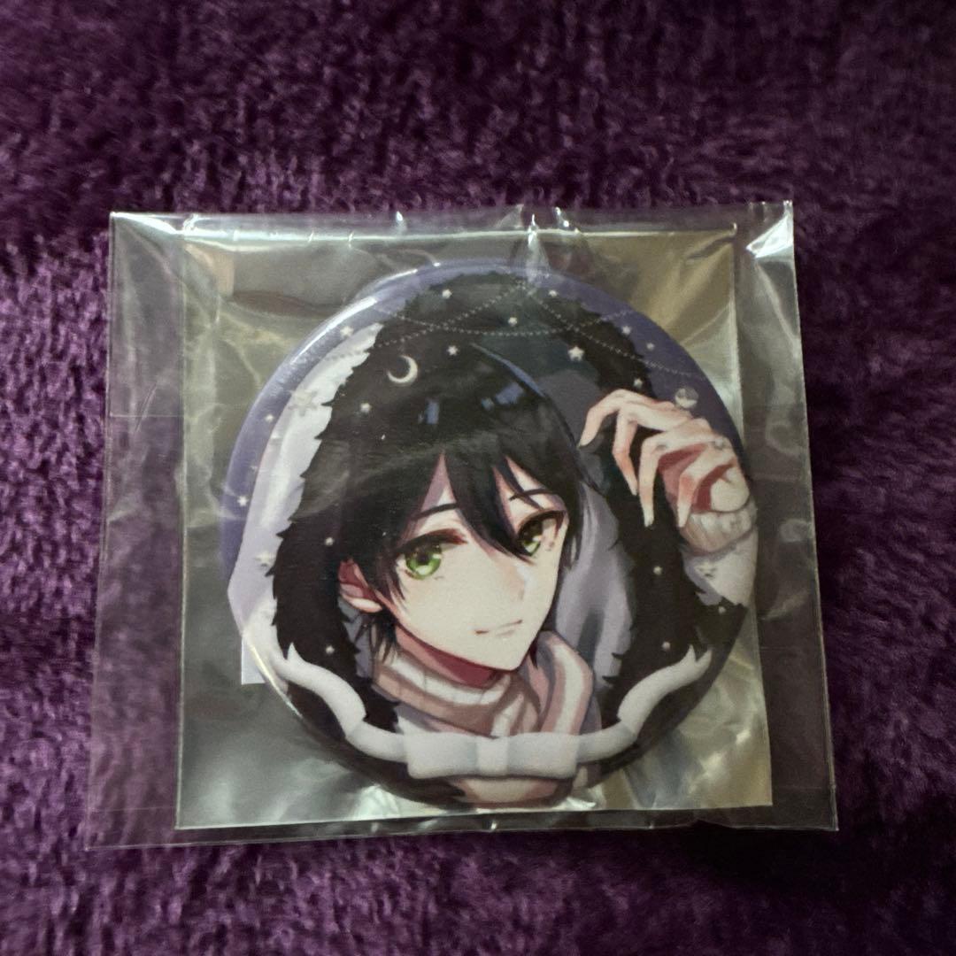 にじさんじ 剣持刀也 クリスマス缶バッジ