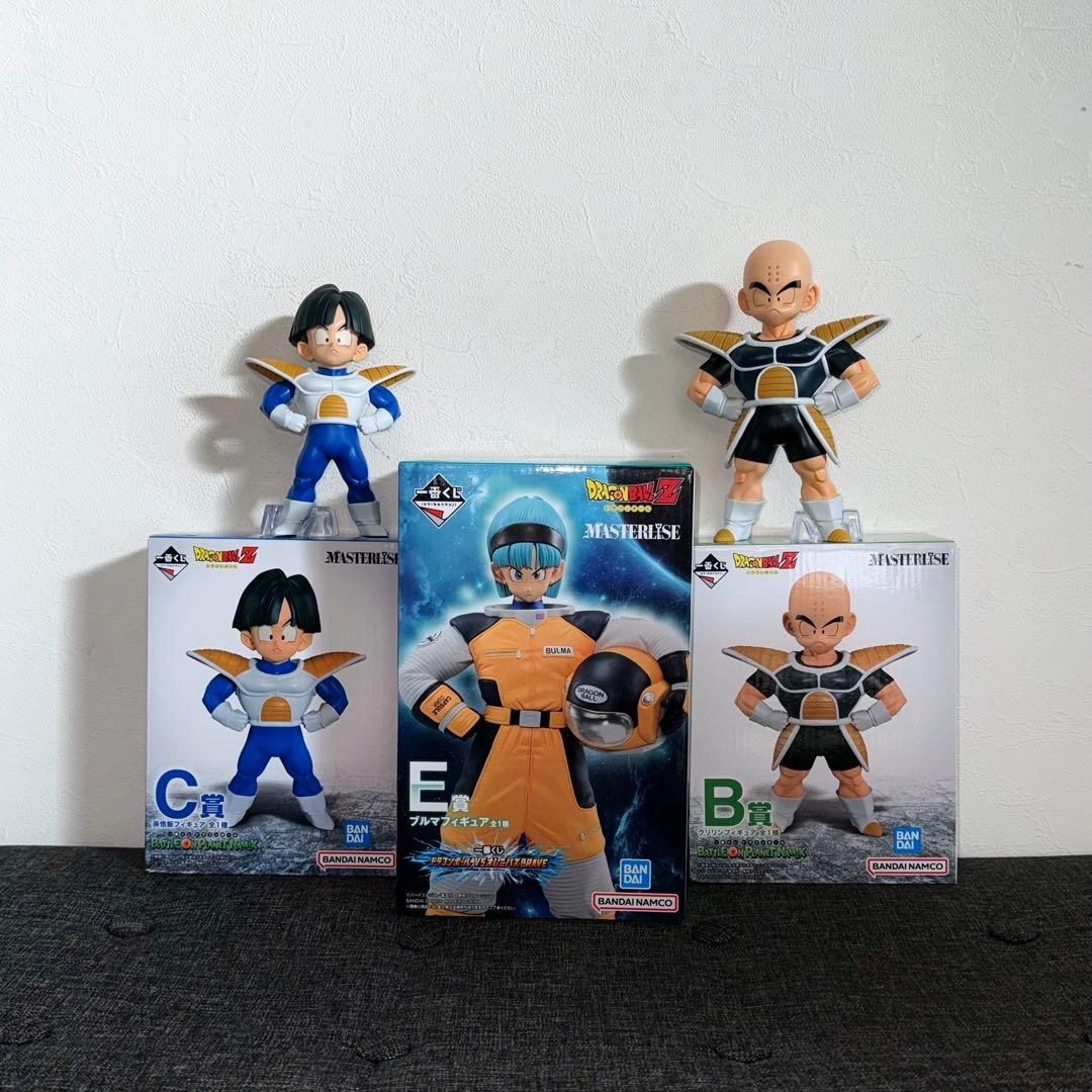 ドラゴンボール 一番くじ ブルマ クリリン 孫悟飯 B賞 C賞 E賞