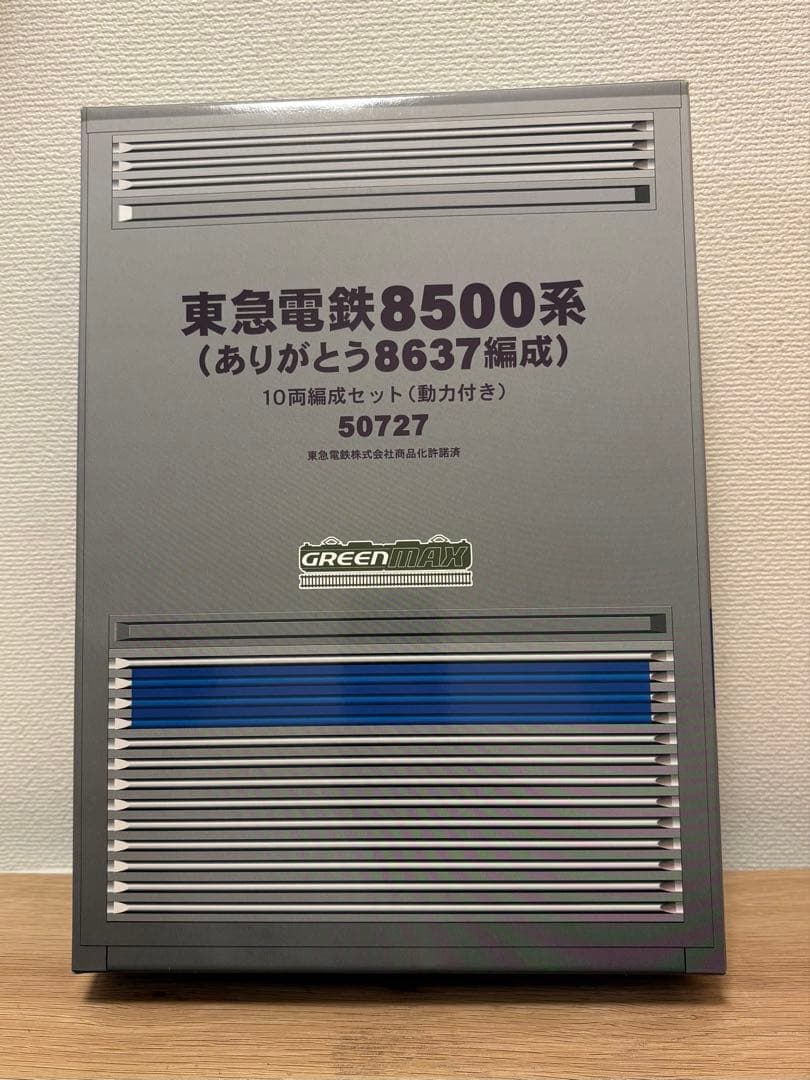 グリーンマックス 50727 東急 8500系 ありがとう8637編成 10両