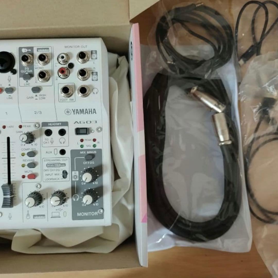 YAMAHA AG03mk2 オーディオインターフェイス