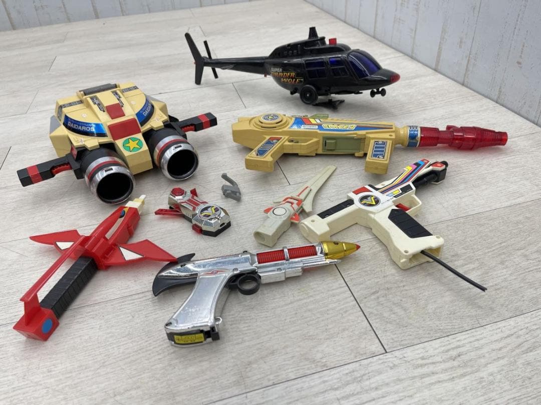 当時物 ファイブラスター トリプルバズーカ ダイタロス ウルトラガン まとめて