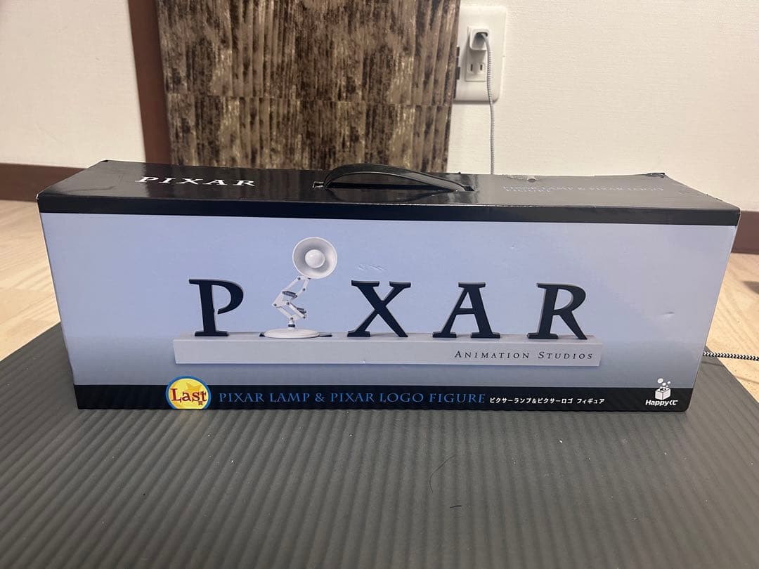 Happyくじ PIXAR ラスト賞 ピクサーランプ＆ピクサーロゴ フィギュア