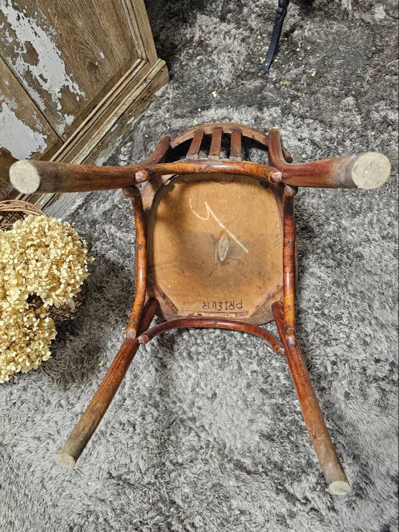 アンティーク　カフェチェアA 【送料込み】