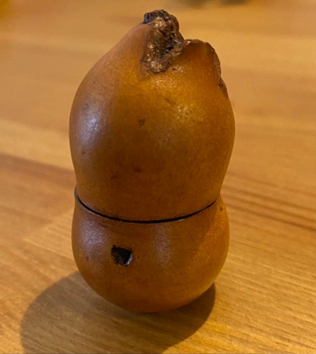 香盒　お香入れ　香合　木製