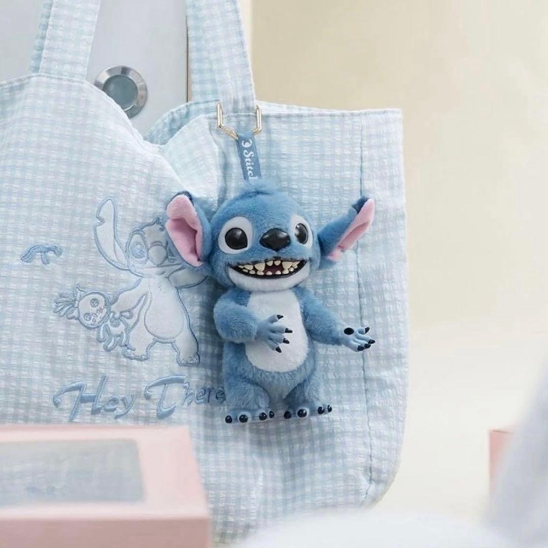 ディズニー　スティッチ 海外限定 ぬいぐるみキーホルダー