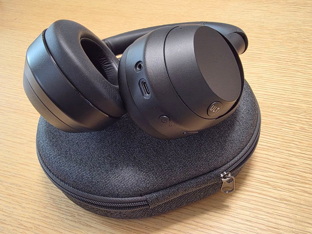 美品SONY ULTWEARソニーアルトウェアヘッドホンWH-ULT900NWC