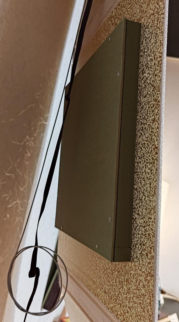 値下げ【新品・未使用】陶板掛軸　染付雀　清水焼　インテリア　貴重品