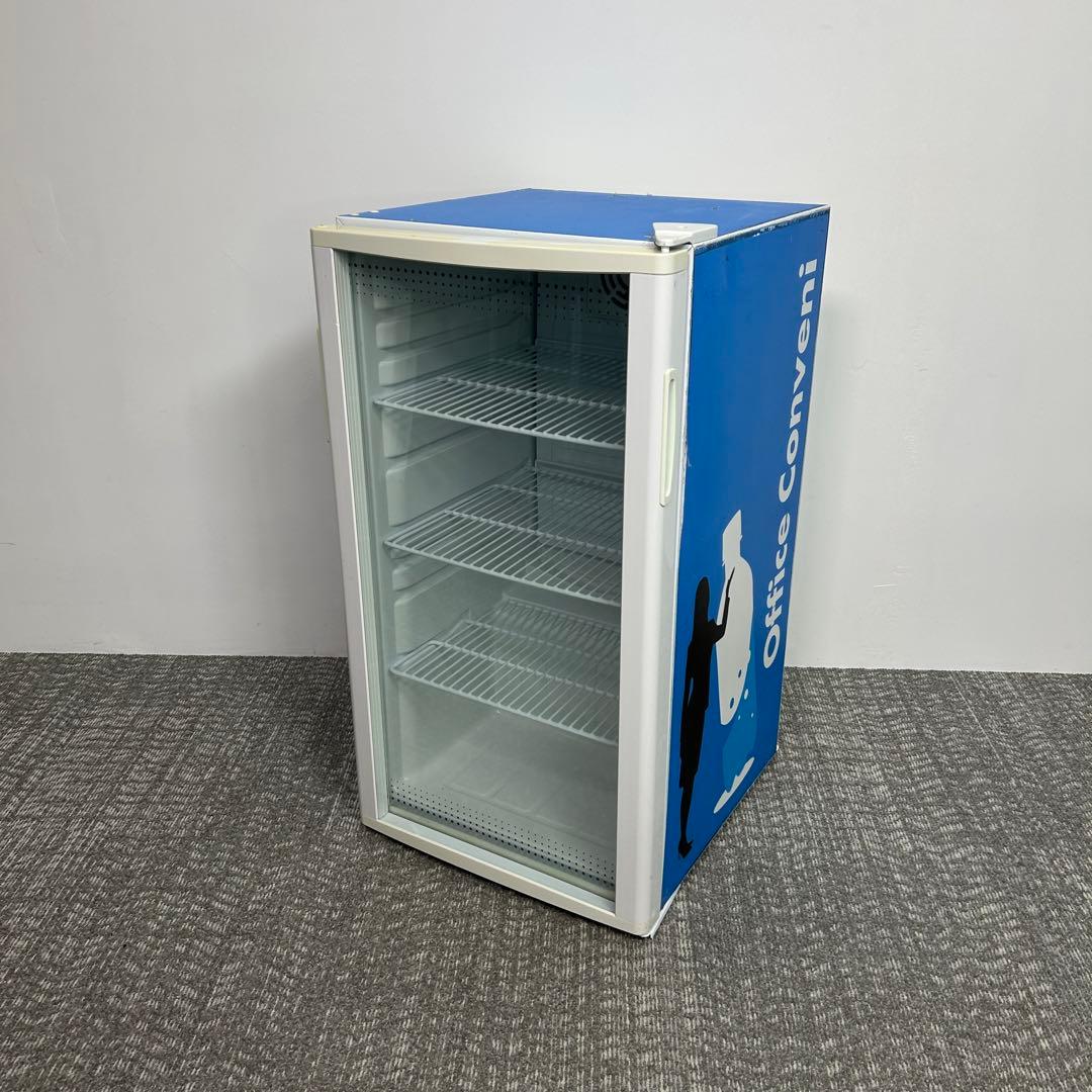 A.業務用 冷蔵ショーケース オフィスコンビニ XW-105 左右開き 小型