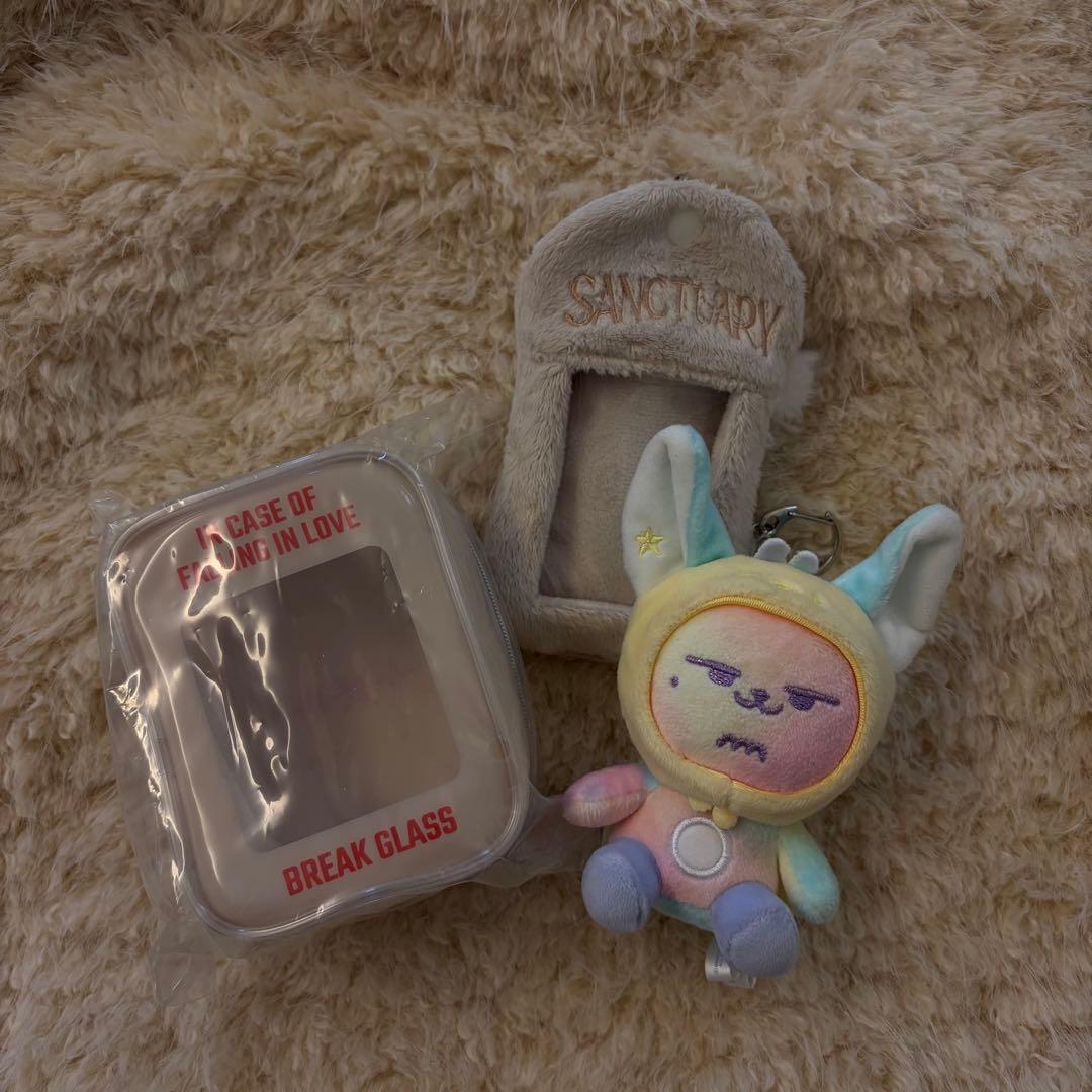 TXT プルバトゥ キーリング レインボー ファンチュン ミニポーチ キーリング