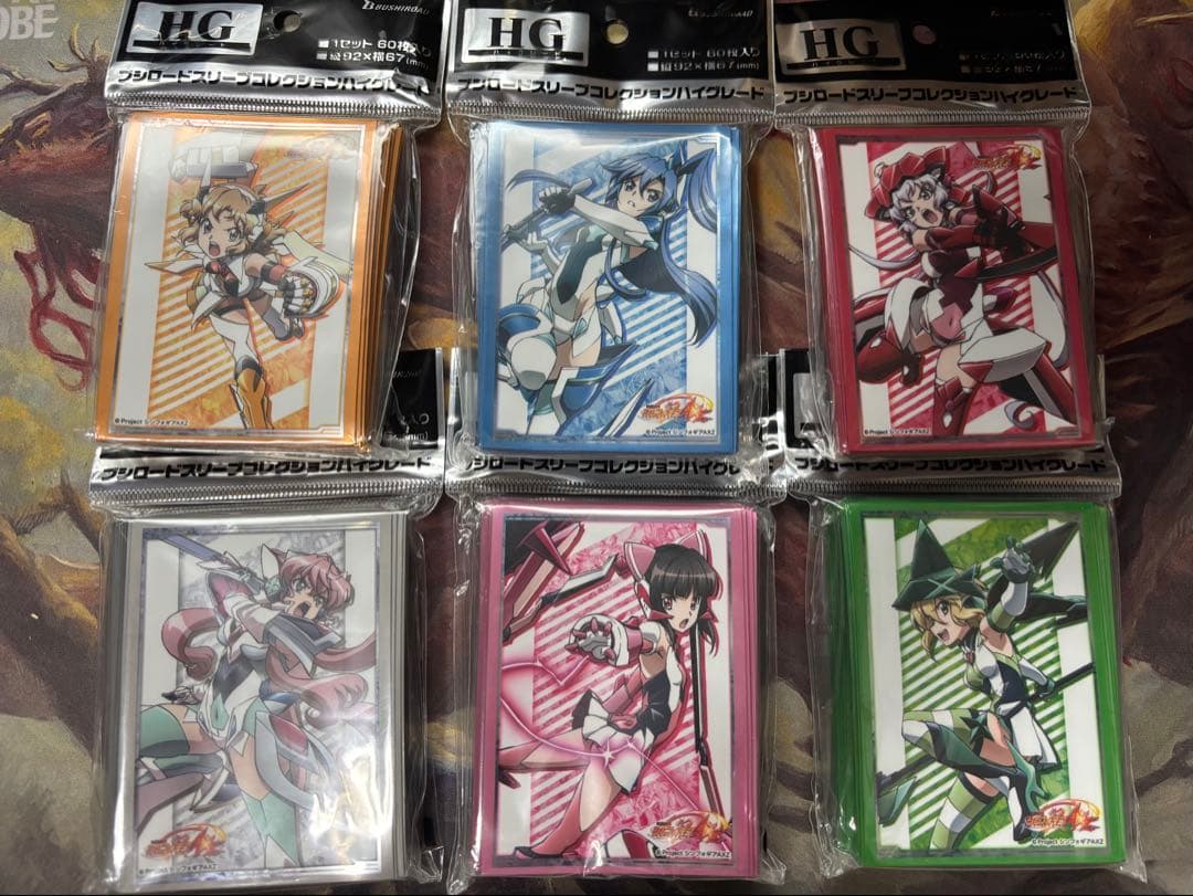 シンフォギア 響 翼 クリス マリア 未来 切歌 スリーブ コンプ まとめ売り