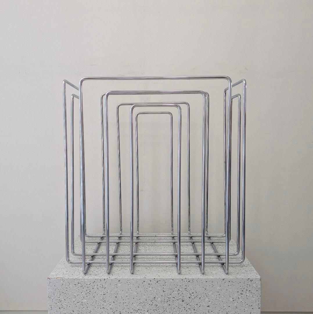 MERLO-T ペーパーコレクター スチール マガジン ラック ビンテージ