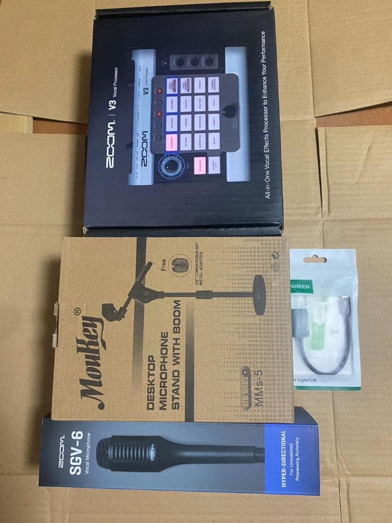 Zoom V3 マイクミキサーセット