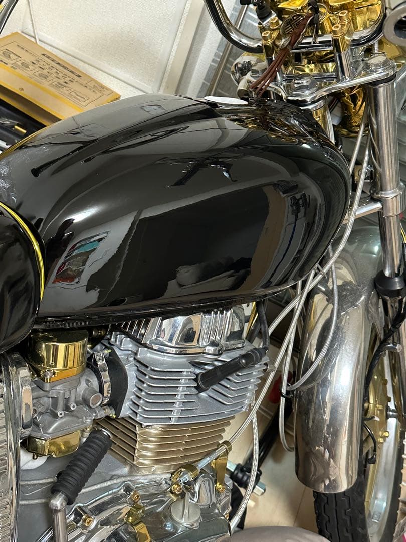 やかんタンク　cb250t cb400t バブ　ホーク　ヤカン　タンク　HAWK