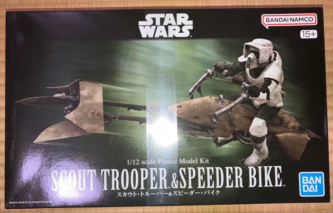 スターウォーズ プラモデル スカウト・トルーパー&スピーダー・バイク