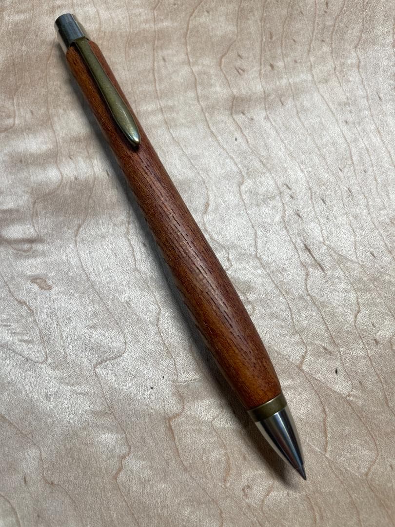 【woodpencraft 木軸ペン】雷神欅