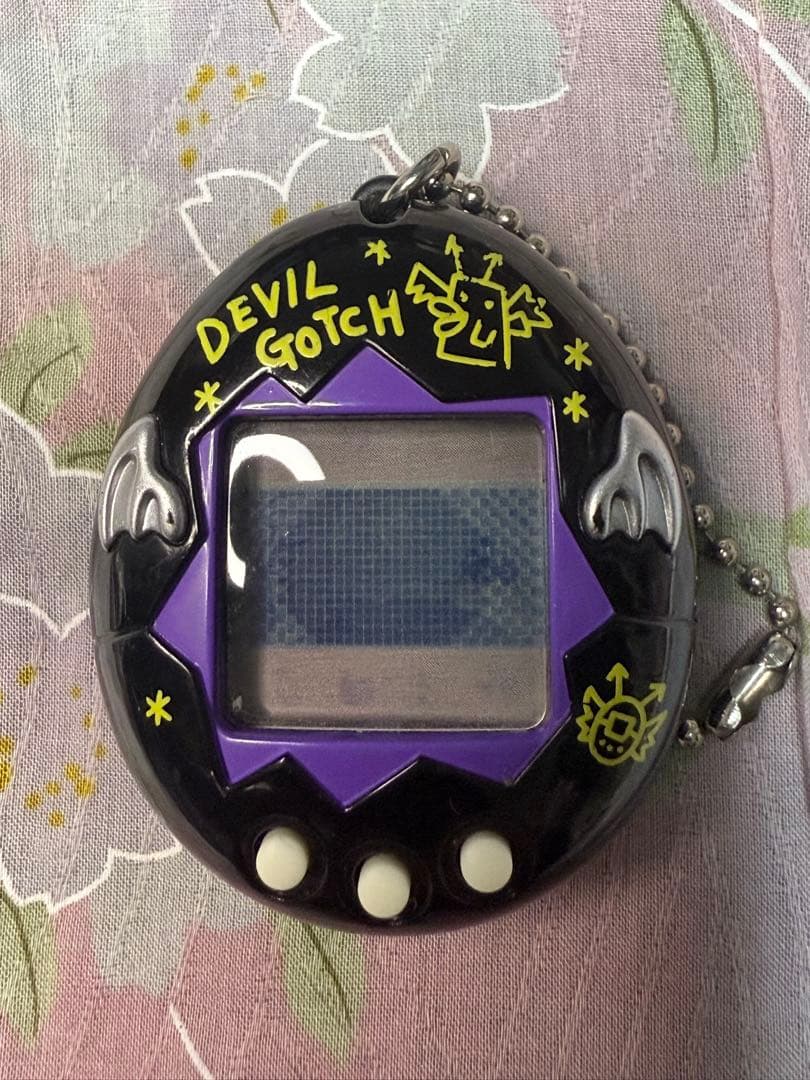 【動作確認済】デビルっちのたまごっち 黒