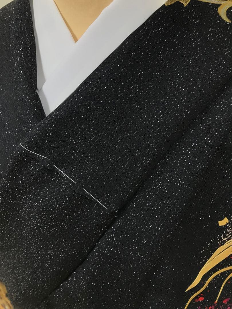 振袖単品　関芳　鳳凰　未仕立て品