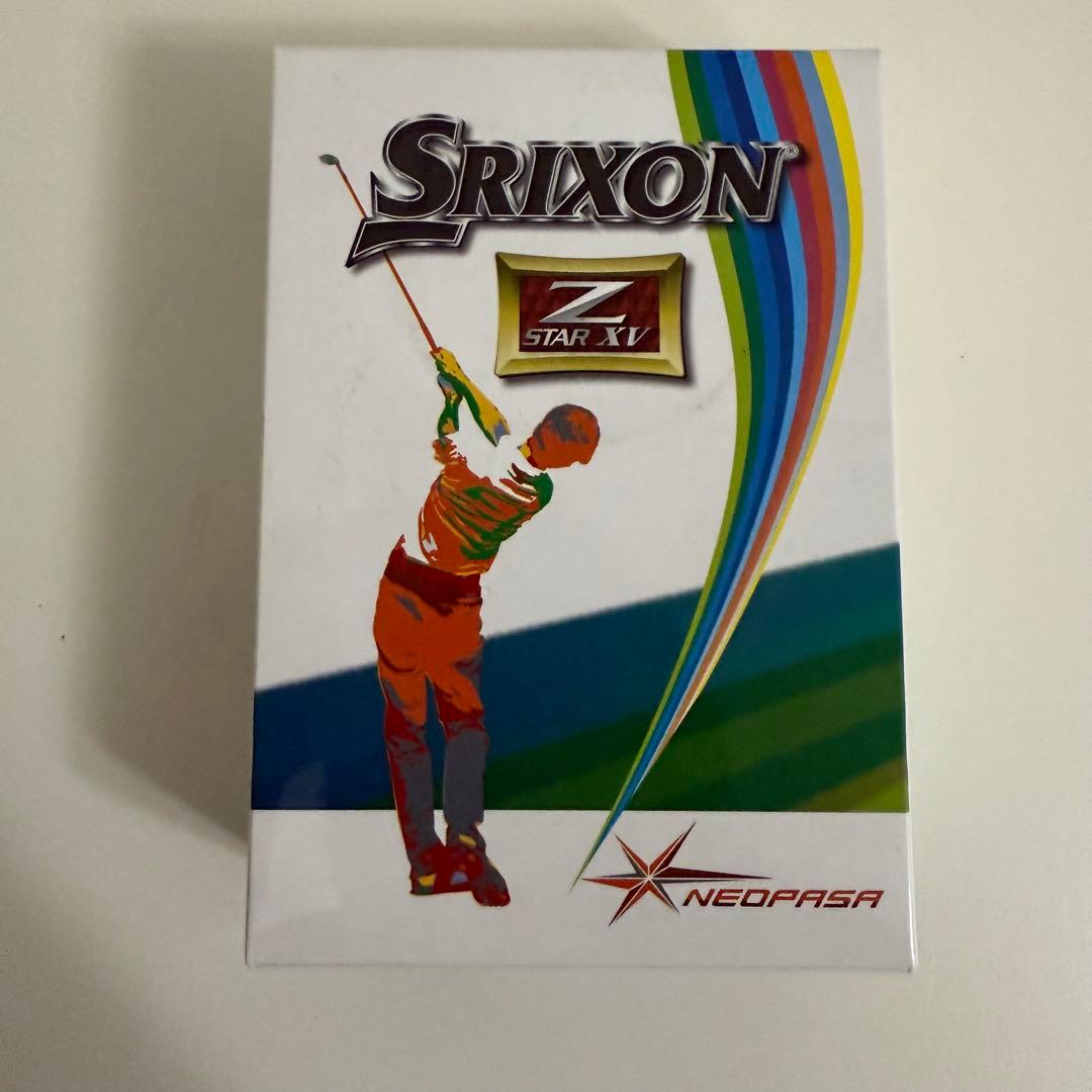 Srixon Z STAR XV ホワイト 3ダースプラス6球