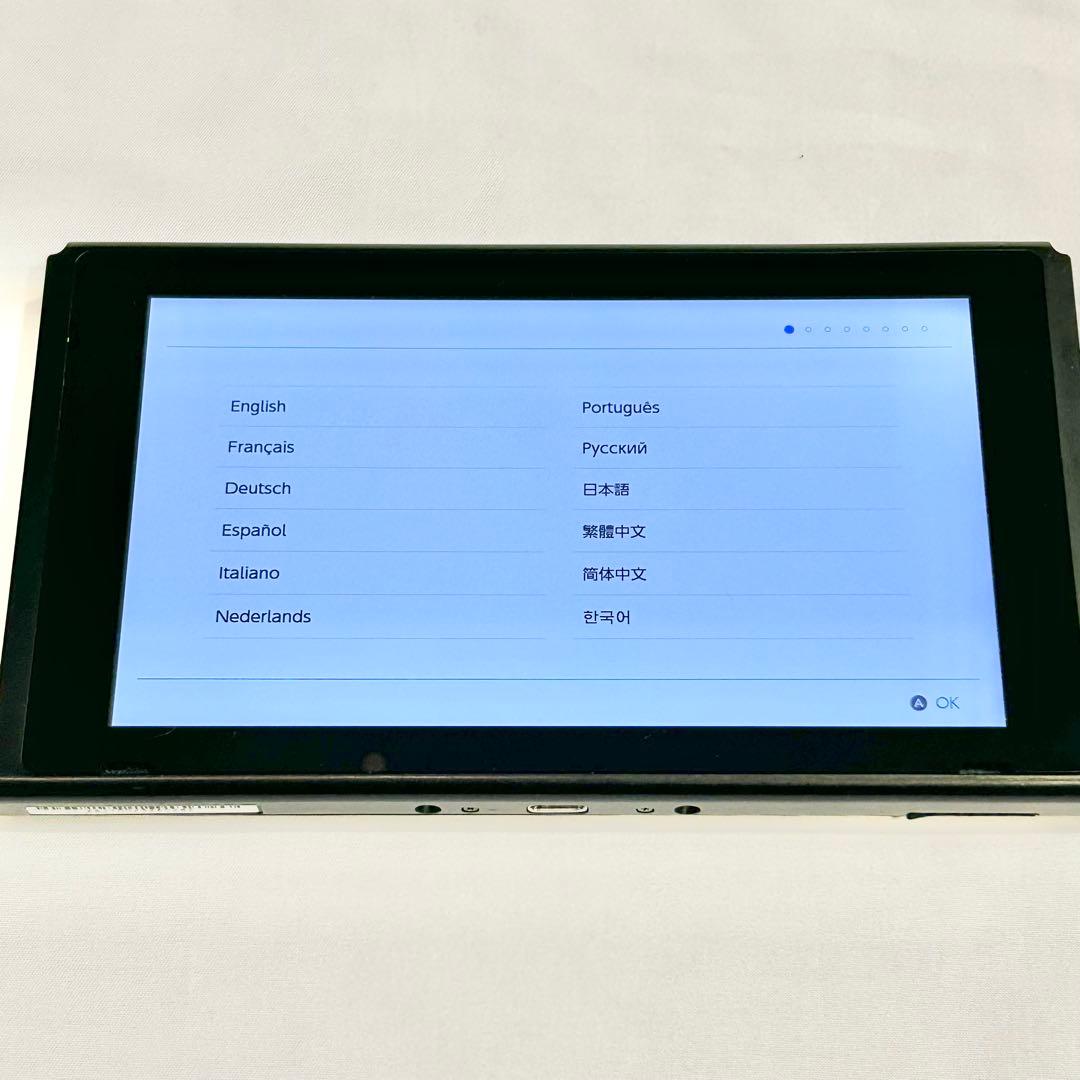 Nintendo Switch 本体 ネオンブルー レッド microSDセット