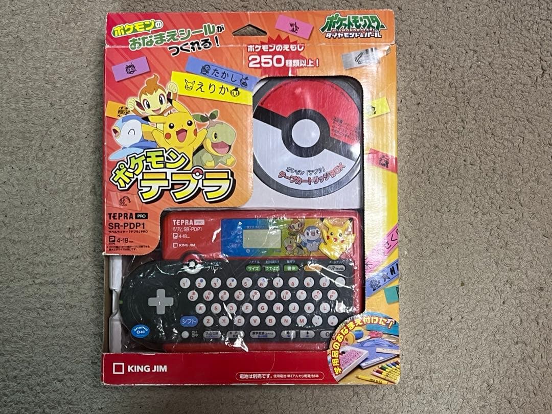 KING JIM SR-PDP1 ポケモンテプラ