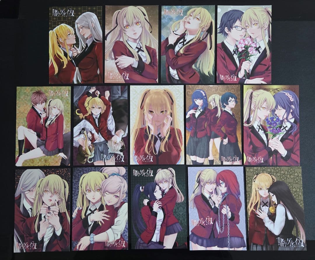 12　賭ケグルイ　双　特典　イラストカード　ポストカード　早乙女芽亜里