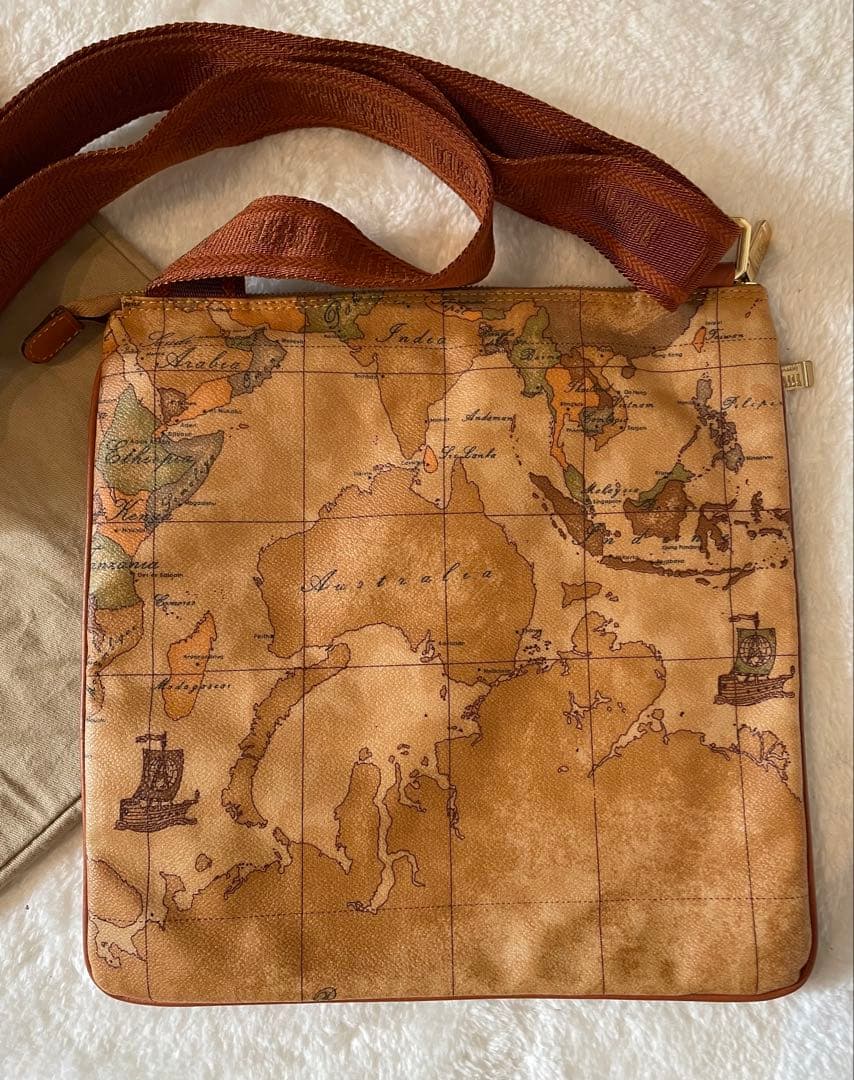 地図柄 ショルダーバッグ