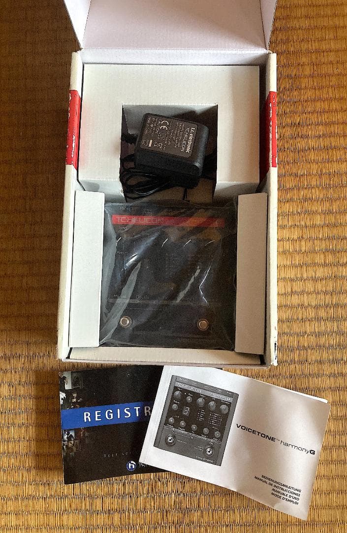 TC Helicon VoiceTone Harmony Gボーカル　ギター連動