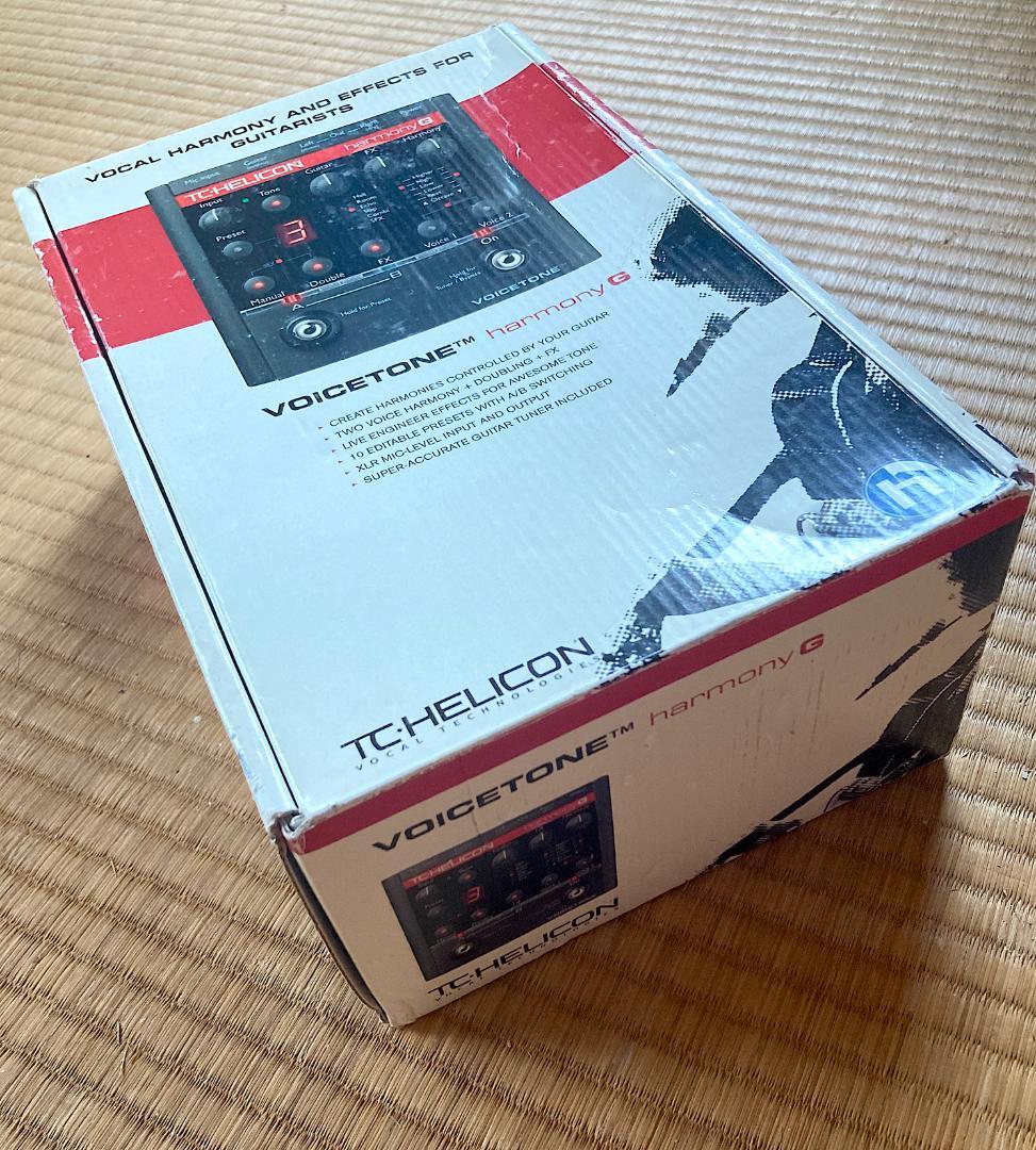 TC Helicon VoiceTone Harmony Gボーカル　ギター連動