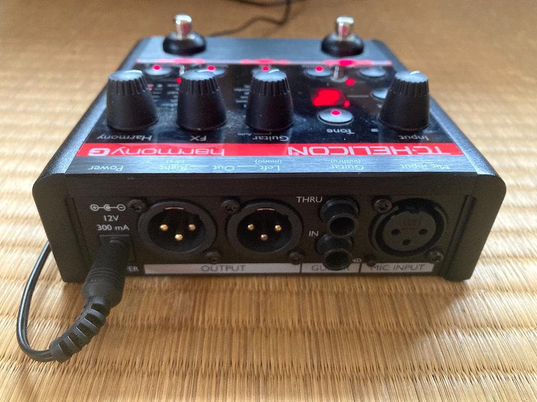 TC Helicon VoiceTone Harmony Gボーカル　ギター連動