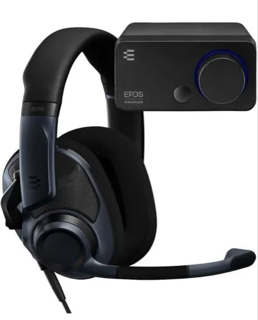 EPOS ゲーミングヘッドセット ゲーミング & PC アンプ 同梱セット