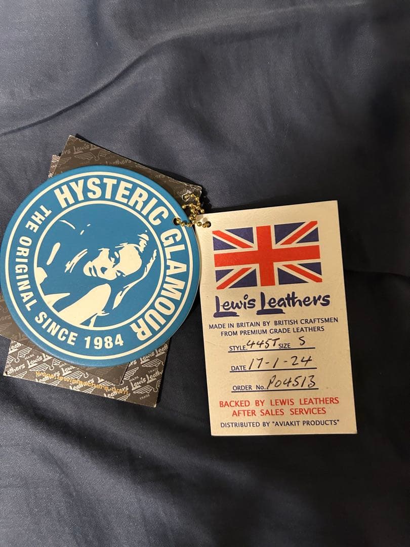ルイスレザー×ヒステリックグラマー　コラボライダース2024 証明書付き