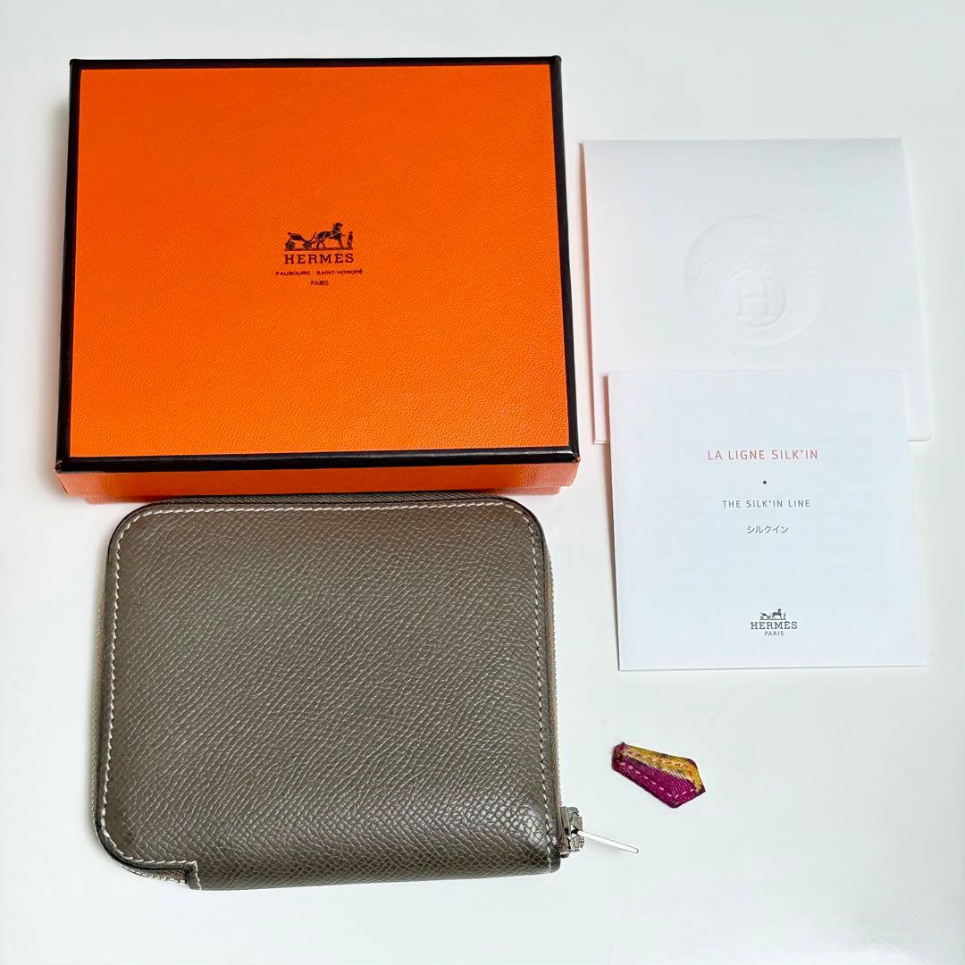 N*a様 HERMES エルメス シルクインコンパクト ケース 財布 エト