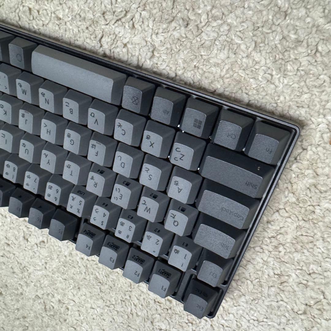 リアルフォース rc1 45mg、日本語配列、real force、キーボード