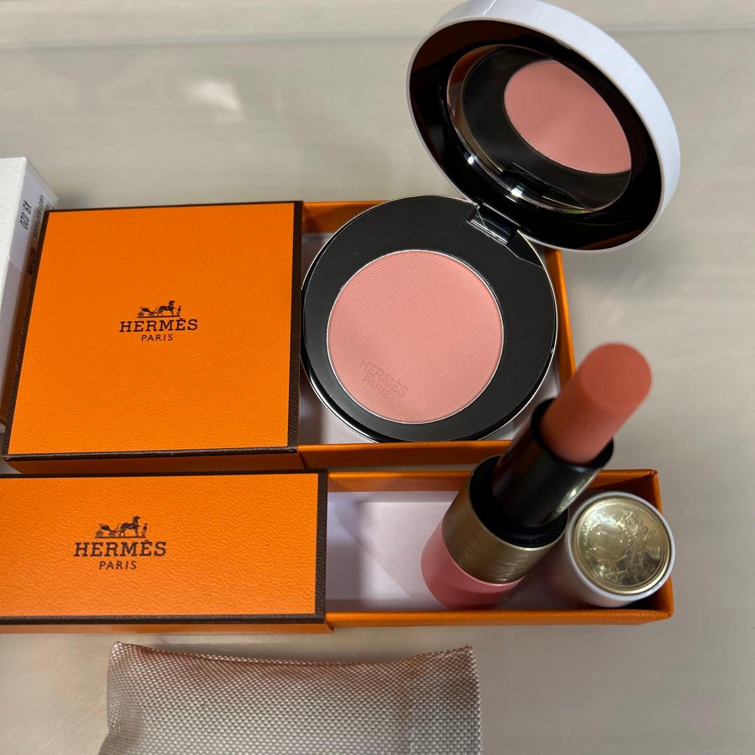 エルメス チーク＆リップバーム 新品