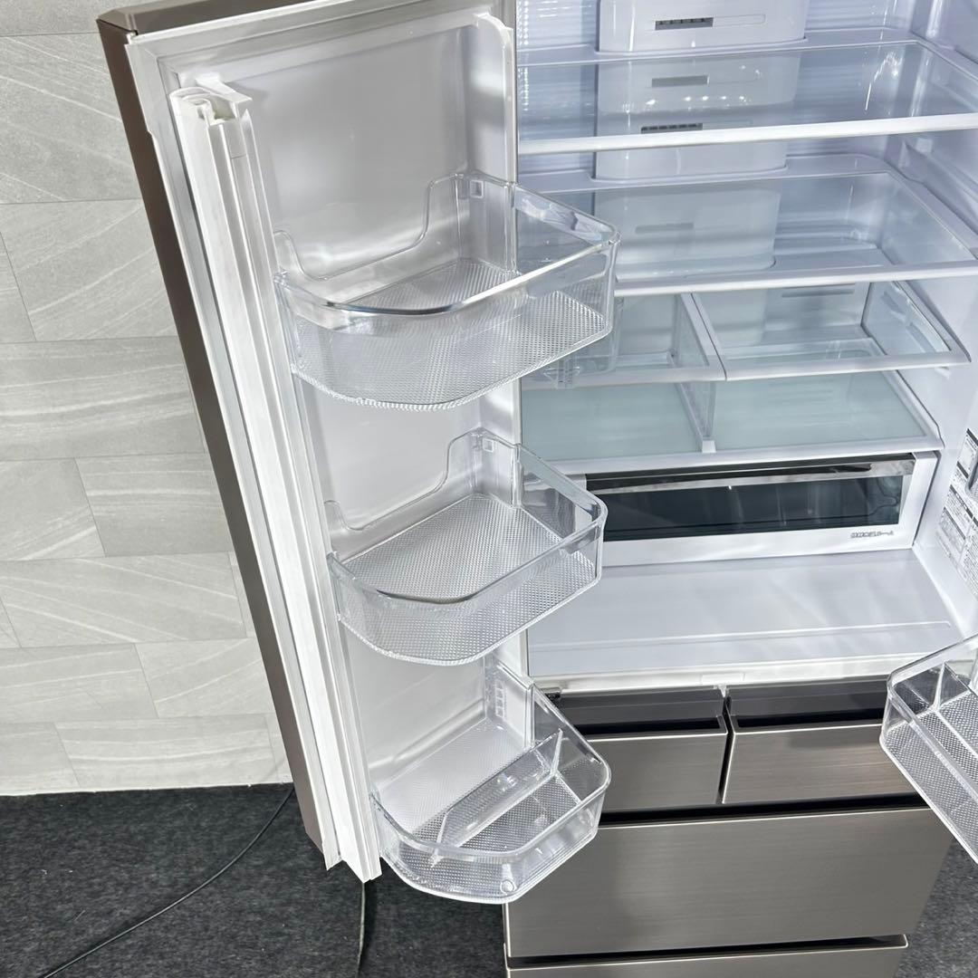 HITACHI 冷蔵庫 大型 485L 6ドア 清掃済み 2022年 d5028