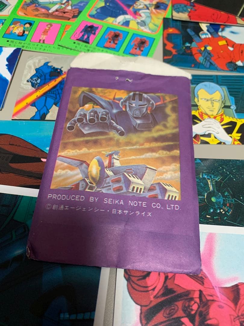 昭和　機動戦士ガンダムカード　袋付き