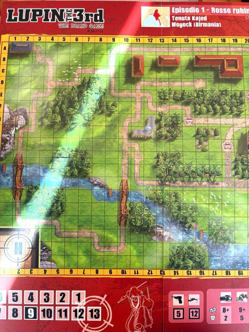 【ルパン三世】 海外版 ボードゲーム [日本語訳付]